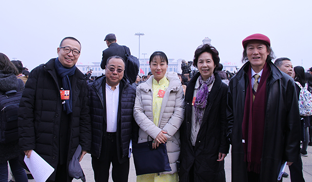 政協委員潘魯生、尹力、盛小云、范小青等