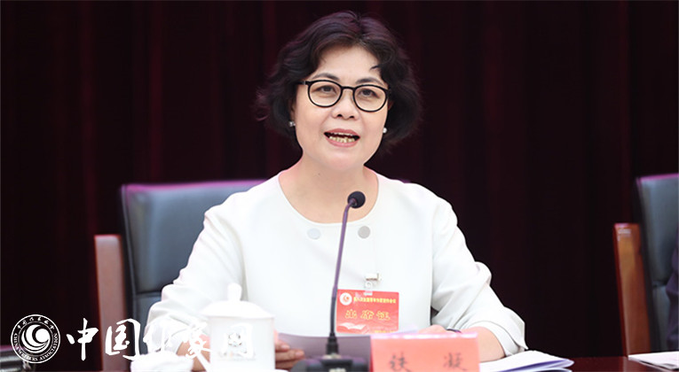 中國作協主席鐵凝致開幕辭