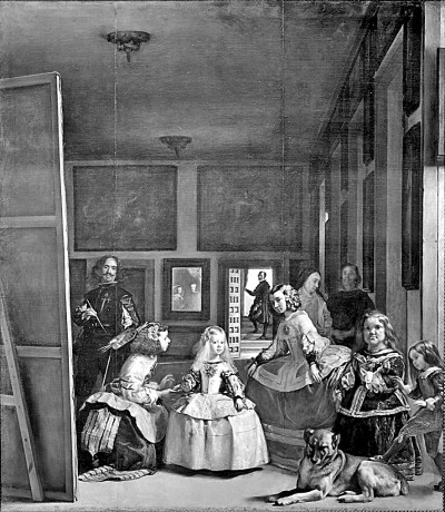 《宮娥》（畫中左一為正在作畫的委拉斯凱茲）