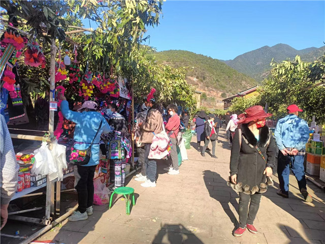 老家直苴的山街,以前李躍慧經常會去那里擺攤