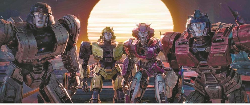 《變形金剛：起源》回到“汽車人”故事的開頭，回溯擎天柱和威震天之間類似“玩具總動員”的童年往事，也回到了這個系列原本的動畫形式。