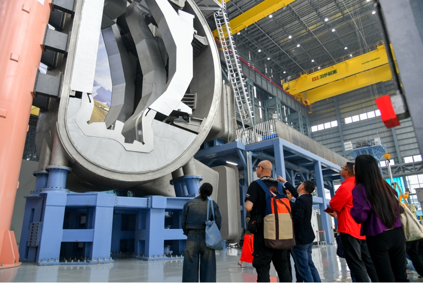 參觀科學島現場