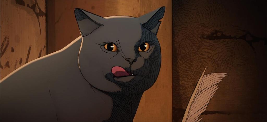 《愛、死亡與機器人》第四季劇照,貓咪大戰撒旦拯救世界。